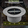 Solar LED Disk Lights IP44 Water Resistant Light Sensor by DailySale