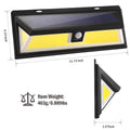 Solar Lights 180 LEDS Solar Wall Light by DailySale