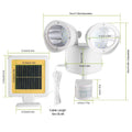 Solar Lights 22 LEDs Outdoor Security by DailySale
