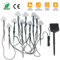 Solar Mushroom Lights Outdoor Decoration 10 LED Light Stake by DailySale