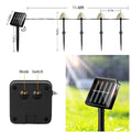 Solar Mushroom Lights Outdoor Decoration 10 LED Light Stake by DailySale