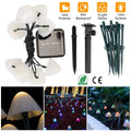 Solar Mushroom Lights Outdoor Decoration 10 LED Light Stake by DailySale