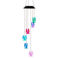 Solar Powered Angel Lights Wind Chimes LED Color Changing by DailySale