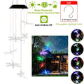 Solar Powered Dragonfly Lights Wind Chimes by DailySale