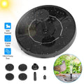 Solar Powered Fountain Pump Floating Bird Bath Pond by DailySale