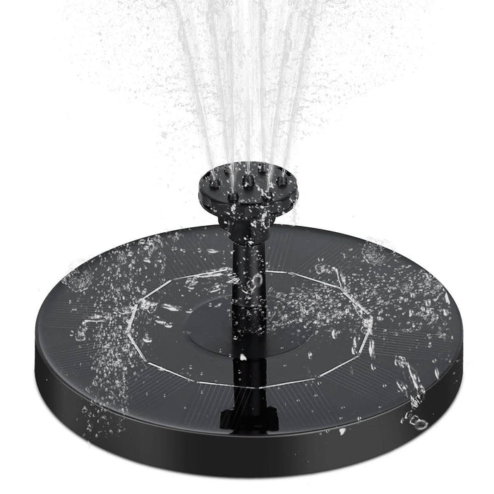Solar Powered Fountain Pump Floating Bird Bath Pond by DailySale
