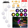 Solar Powered LED Ball Wind Chimes - Color Changing LED String Light by DailySale