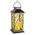 Solar Powered Led Outdoor Lantern Waterproof Candle Hanging Light by DailySale