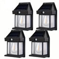 Solar-Powered Motion-Sensor Outdoor Wall Light by DailySale