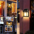 Solar-Powered Motion-Sensor Outdoor Wall Light by DailySale