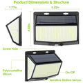 Solar Powered Outdoor Wall Lights by DailySale