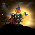Solar Powered Scarecrow Shape Stake Light Halloween Decoration by DailySale