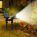 Solar Powered Spotlight Outdoor Garden Lamp Waterproof by DailySale