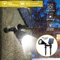 Solar Powered Spotlight Outdoor Garden Lamp Waterproof by DailySale