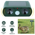 Solar Powered Ultrasonic Animal Repeller by DailySale