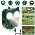 Solar Powered Ultrasonic Animal Repeller PIR Motion Sensor by DailySale