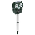 Solar Powered Ultrasonic Animal Repeller PIR Motion Sensor by DailySale