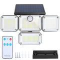 Solar Powered Wall Lights Outdoor Motion Sensor Lamps by DailySale