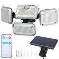 Solar Powered Wall Lights Outdoor Motion Sensor Lamps by DailySale