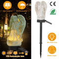 Solar Praying Angle Statue Garden Light by DailySale
