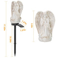 Solar Praying Angle Statue Garden Light by DailySale