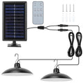 Solar Shed Light Sensor Hanging Lamp by DailySale