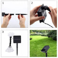 Solar String Lights 20ft 30 LED Water Drop Solar String Fairy Waterproof Lights by DailySale