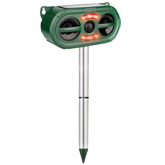 Solar Ultrasonic Animal Repeller Motion Sensor by DailySale
