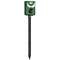Solar Ultrasonic Animal Repeller with Flame Light USB Charge Motion Sensor by DailySale