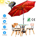 Solar Umbrella Outdoor String Light by DailySale