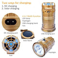 Solar USB Charging Tent Light + Fan by DailySale