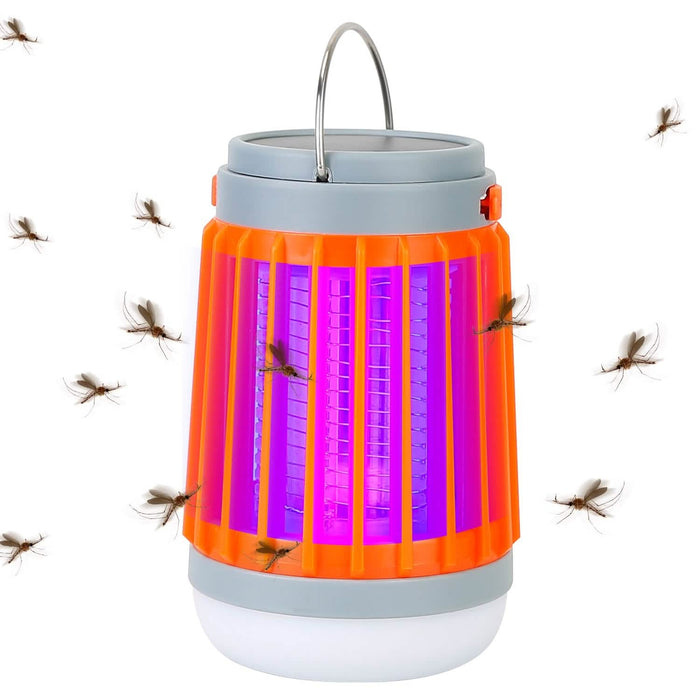 Solar USB Electric Bug Zapper with 5 Light Modes Hanging Hook by DailySale