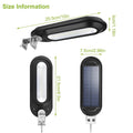 Solar Wall Light Outdoor 18 LED's Dusk to Dawn Fence Lamp by DailySale