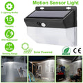 Solar Wall Light Outdoor 206 LEDs PIR Motion Sensor Lamp by DailySale