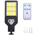 Solar Wall Light Outdoor Beads PIR Motion Sensor Remote Control Wireless Lamps by DailySale