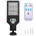 Solar Wall Light Outdoor Beads PIR Motion Sensor Remote Control Wireless Lamps by DailySale