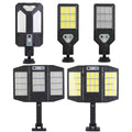 Solar Wall Light Outdoor Beads PIR Motion Sensor Remote Control Wireless Lamps by DailySale