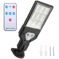 Solar Wall Light Outdoor Beads PIR Motion Sensor Remote Control Wireless Lamps by DailySale