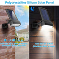 Solar Wall Light Outdoor Motion Sensor Light by DailySale
