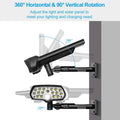 Solar Wall Light Outdoor Motion Sensor Light by DailySale