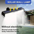 Solar Waterproof Movement Induction Wall Lamp by DailySale