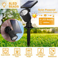 Solarek Lights Outdoor Solar Powered LED Spotlights by DailySale