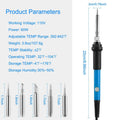 Soldering Iron 110V/60W Adjustable Temperature by DailySale