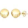 Solid 10K Gold Ball Studs