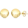 Solid 10K Gold Ball Studs by DailySale
