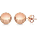 Solid 10K Gold Ball Studs by DailySale