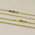 Solid 14K Gold Cable Chain Necklace by DailySale