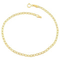 Solid 14K Gold Flat Marina Anklet by DailySale