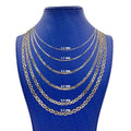 Solid 14K Yellow Gold Mariner Link Chain Necklace by DailySale