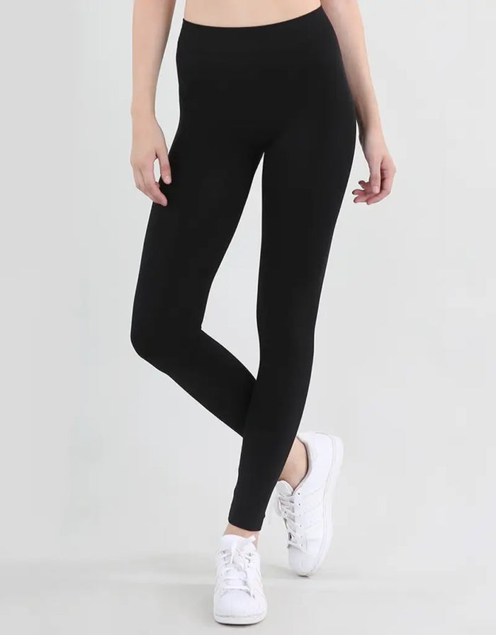 Solid Thick Leggings by Boutique 23